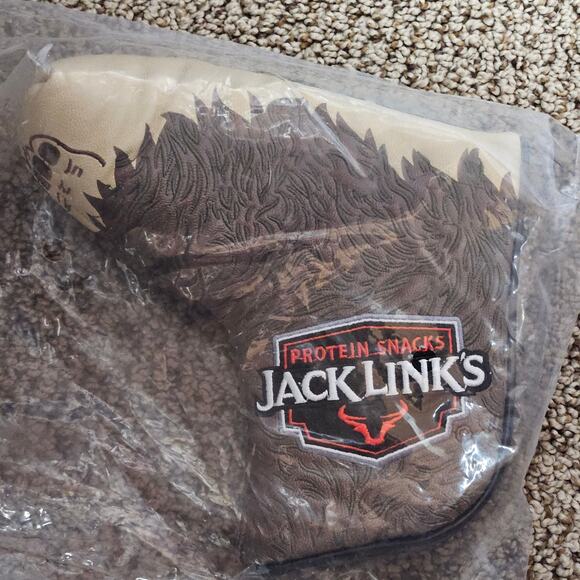 New sealed JackLinks Feed Your Wildside Putter Cover Bigfoot Gift Golf - Picture 2 of 6